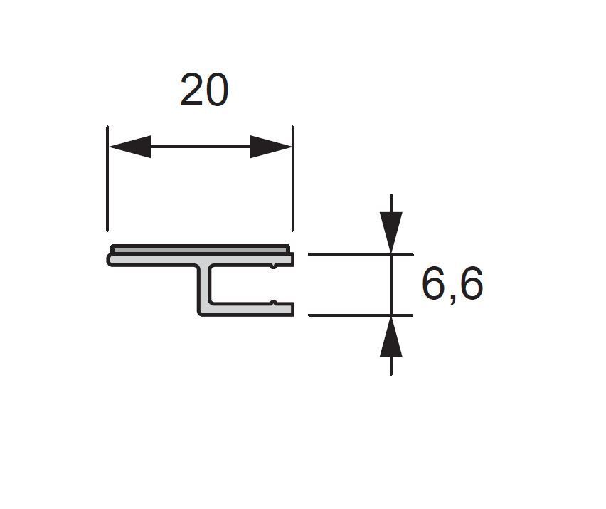 Mec Octopus SOCKELPROFIL zum Kleben – Bild 2