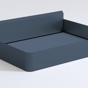 VS-TAL® Gate Korbset Planero® lavagrau - 2 Körbe, 600 mm